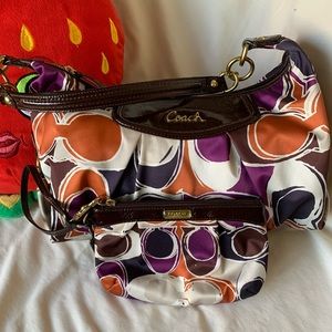 Coach purse set